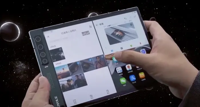 Royole svela il suo nuovo smartphone 5G pieghevole