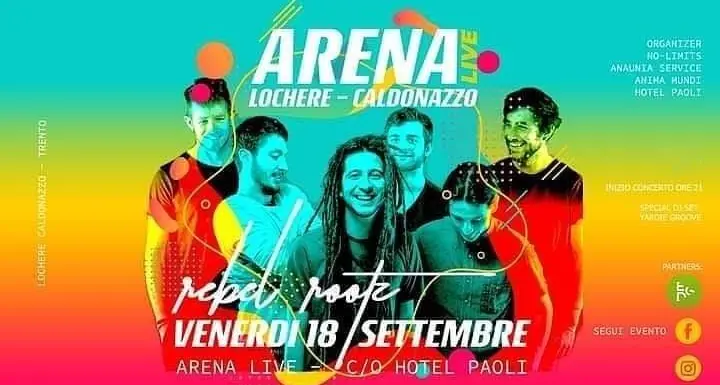 Il ritorno live dei Rebel Rootz venerdì 18 settembre alle Lochere di Caldonazzo