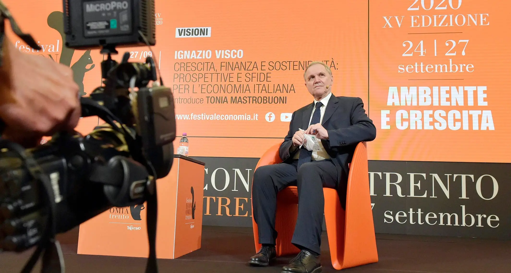 Ignazio Visco al Festival Economia Recovery Fund e Mes, grande occasione per sanare i punti deboli dell'Italia