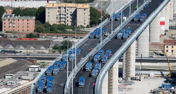 Genova: alle 18 l'inaugurazione del nuovo ponte S.Giorgio Due anni fa morirono 43 persone