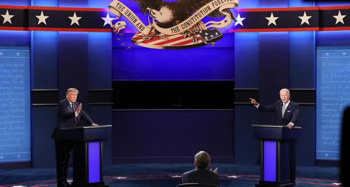 Scintille e insulti nel duello tv fra Donald Trump e Joe Biden