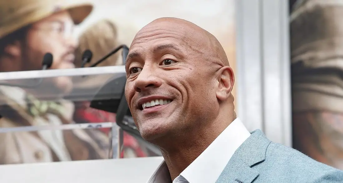 Dwayne \"Tne Rock\" Johnson è l'attore più pagato