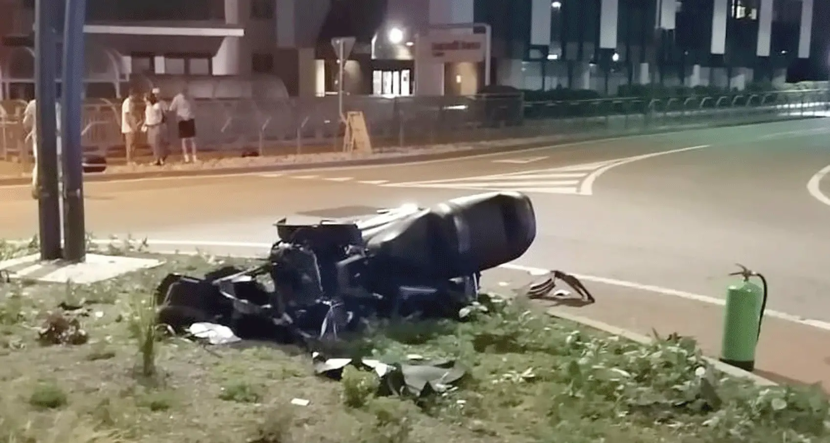 Lavis: vola con la moto nella rotatoria ferito un uomo di 42 anni