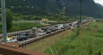 A22, incidente con feriti fra Trento sud e Rovereto: oltre 2 km di coda