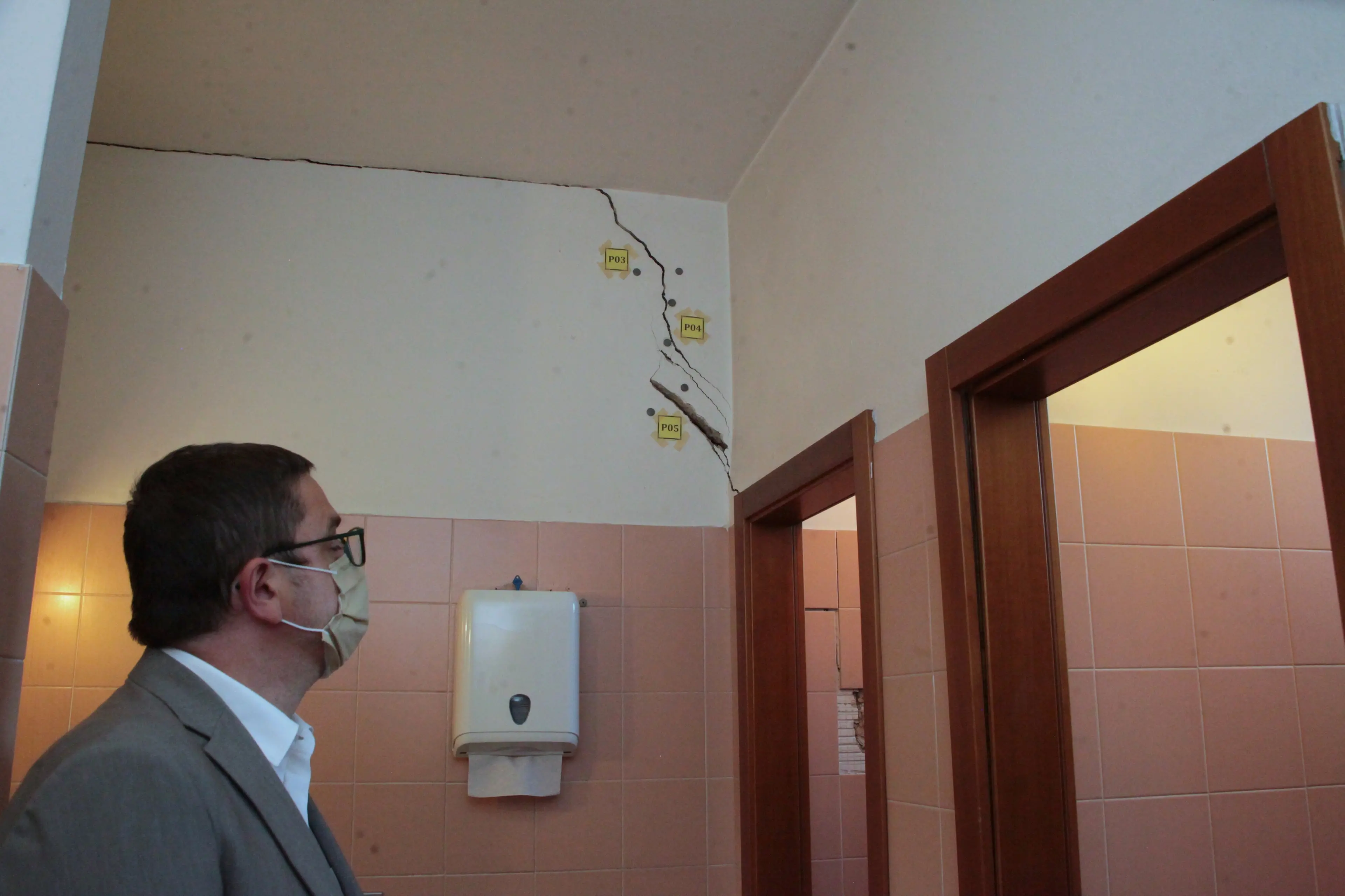 Rovereto caserma vigili del fuoco visita Maurizio fugatti