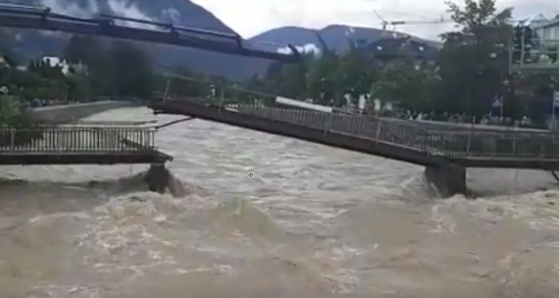 Maltempo, il punto in Alto Adige a Egna l'Adige a livello 7 metri riaperte A22 e ferrovia