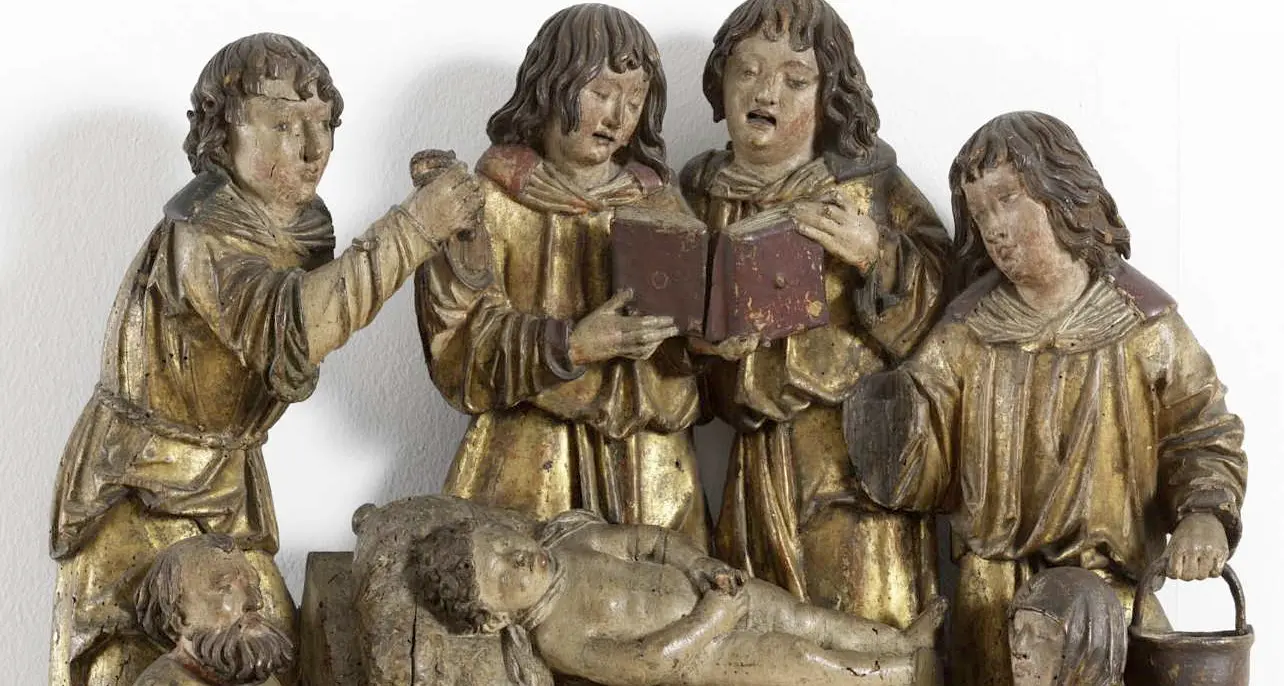 Rimarrà al Museo Diocesano il «Compianto» del Simonino preziosa opera lignea