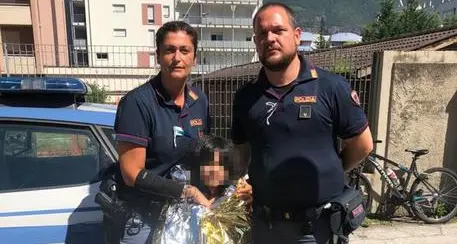 La polizia ha salvato bimba di 8 anni che rischiava di annegare nel fiume Isarco a Bolzano