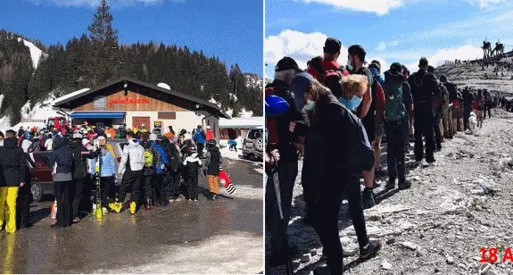 Valeria Ghezzi e le code in quota per prendere le funivie dolomitiche: «Gli impianti sono sicuri, casi isolati»
