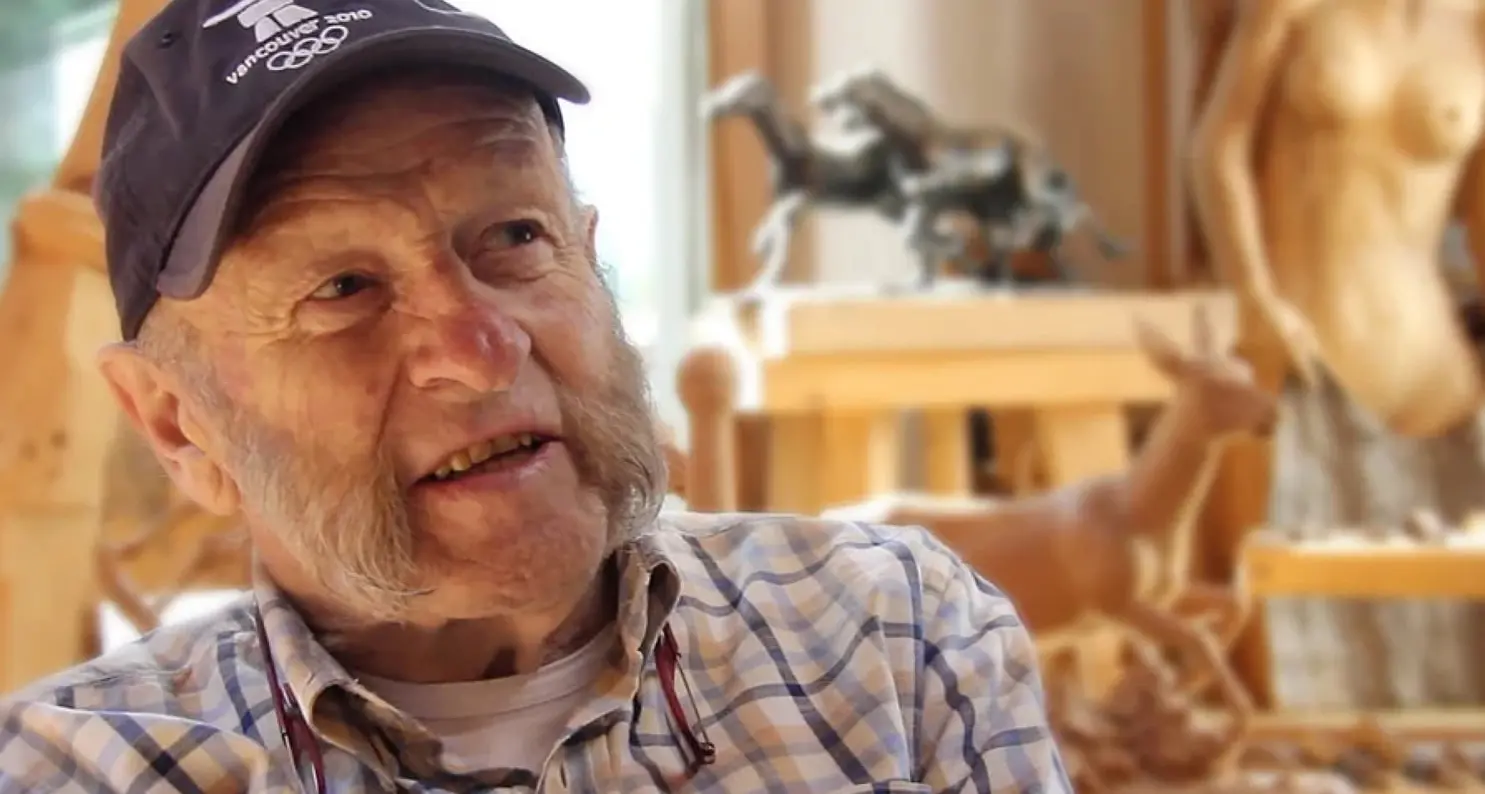 E' morto Rinaldo Cigolla grande artista della scultura e pioniere dello sci in Trentino