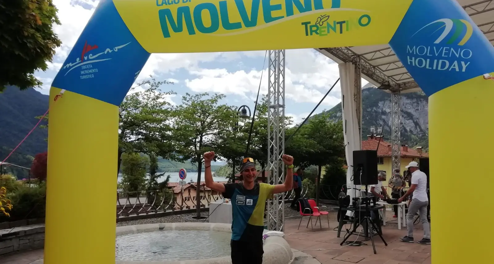 Chicco Nicolini da record a cima Tosa e Molveno