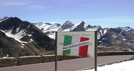Gli Schützen \"spostano\" il confine dell'Italia a sud