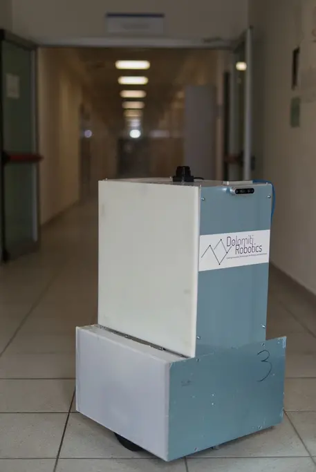 La sanificazione anti-Covid? Ci pensa il robot autonomo progettato da UniTN