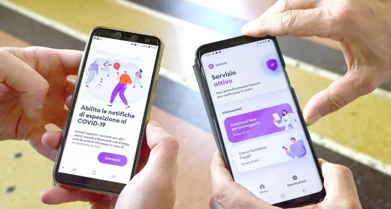 Contagi, la App immuni adesso è operativa Non è obbligatorio scaricarla «Ma più persone la utilizzeranno più sarà efficace»