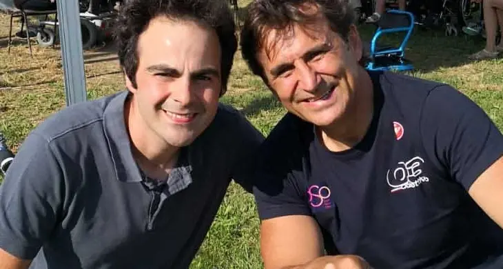 Partita la staffetta di Zanardi con il nostro “Ironleg” Grieco