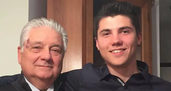 Covid, il nipote racconta la battaglia del nonno «Ha lottato come un leone»