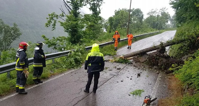 Frana tra Lodrone e Bagolino verifiche sui rischi per la strada