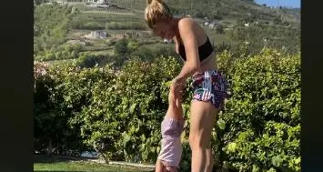Mamma Cagnotto e Maya «Dura allenarsi in casa, con Dallapé ci siamo parlate»