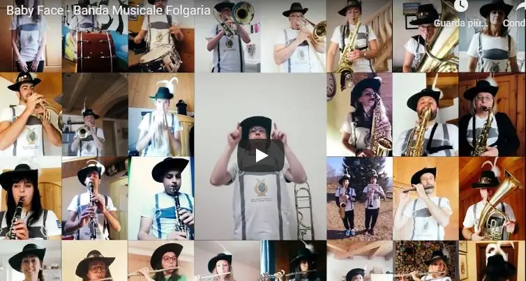 La Banda Sociale di Folgaria vi regala questo brano suonato con #iorestoacasa