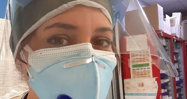 La dottoressa trentina a Beccara: \"io, in prima linea a Cremona positiva, non vedo l'ora di tornare al lavoro\"