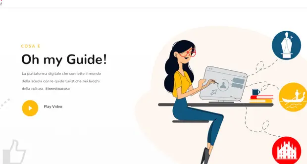 Con “Oh my Guide!” la gita scolastica si fa in streaming