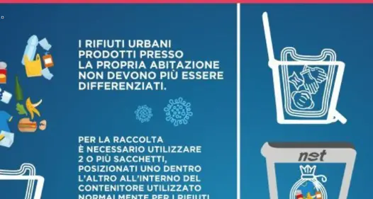 Rifiuti e differenziata Ecco le regole ai tempi del Coronavirus