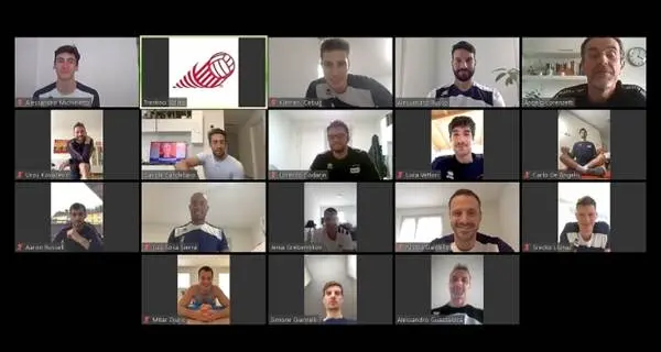 Trentino Volley, tutti a casa ma ogni giorno sul computer per l'allenamento \"condiviso\"