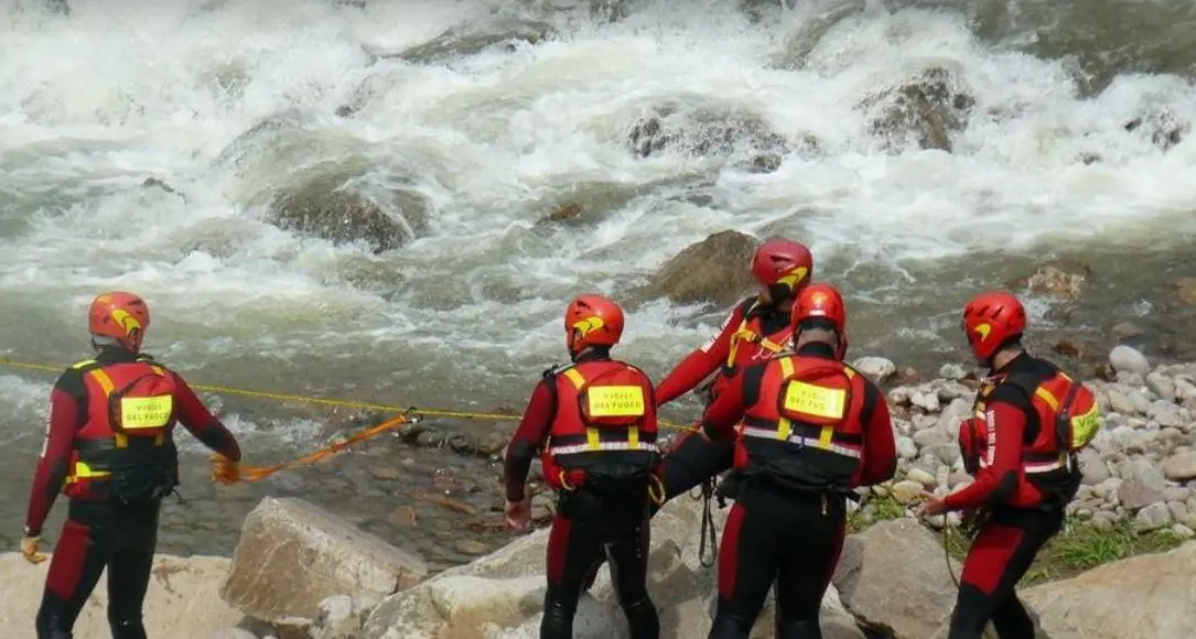 Lavis: salvati due undicenni ghermiti dai flutti in Avisio e riportati a riva dai pompieri