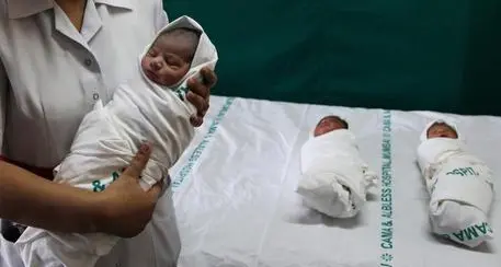 India, nascono due gemelli I nomi? Covid e Corona...