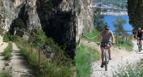 Il lago di Garda senza una barca Niente bici sulla vecchia Ponale nell'ultimo week-end da \"reclusi\"