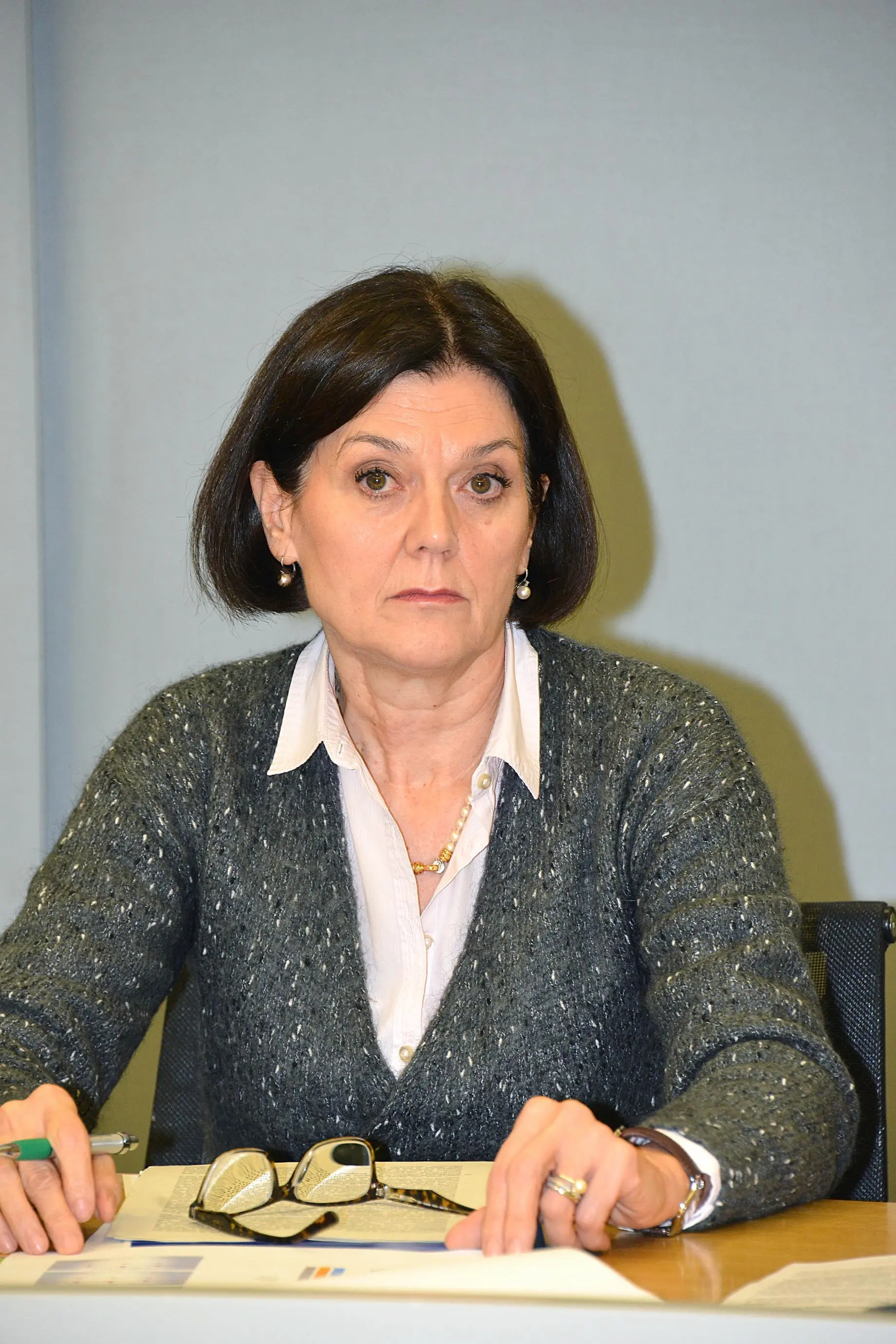 VIVIANA SBARDELLA PRESENTAZIONE DEI DATI RACCOLTI DAI TEST OCSE PISA 2018 SU ANDAMENTO SCUOLE TRENTINE TRENTO 3 DICEMBRE 2019 FOTO PAOLO PEDROTTI