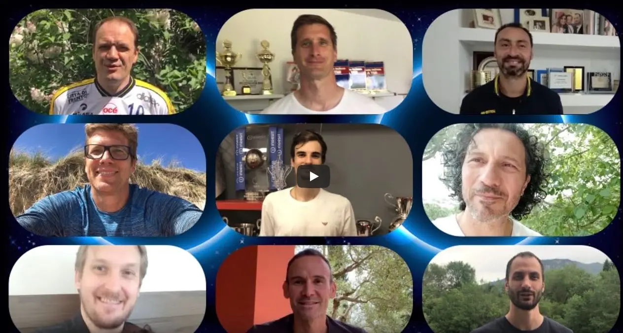 Oggi Trentino Volley compie 20 anni Gli auguri di 40 giocatori e grandi ex - Video