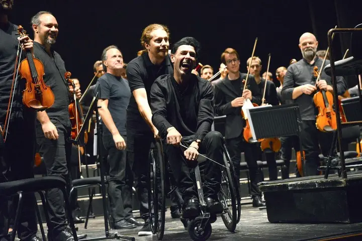 CONCERTO DI EZIO BOSSO CON LA STRADIVARIFESTIVAL CHAMBER ORCHESTRA TRENTO 2 SETTEMBRE 2018 FOTO PAOLO PEDROTTI