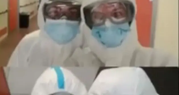 Il video di due mesi di emergenza Covid nelle immagini degli operatori di Pneumologia di Trento