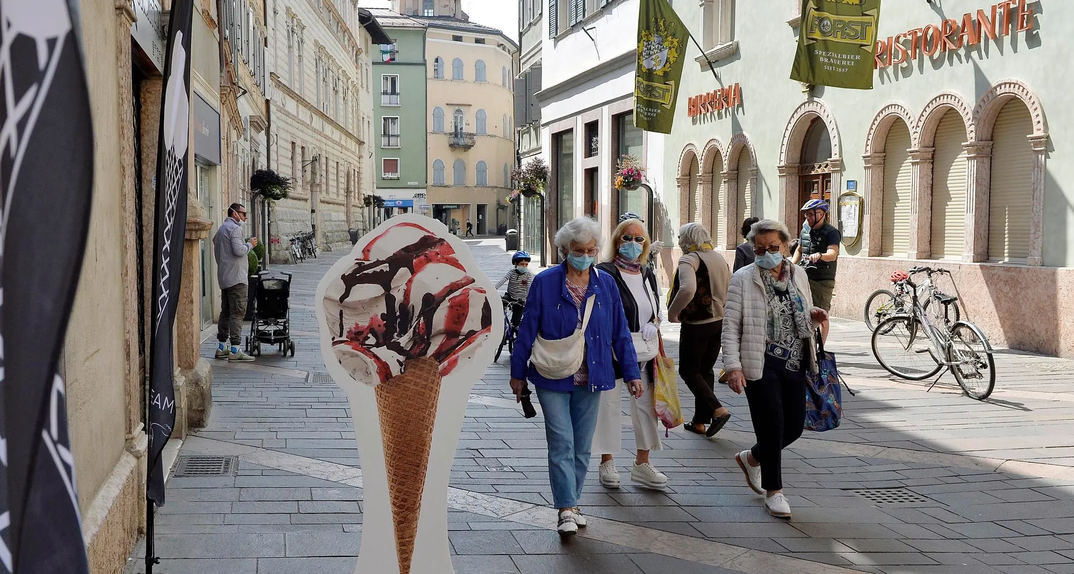 Venerdì 15 riaprono i negozi in Trentino Da lunedì prossimo tutto il resto: bar, ristoranti, parrucchieri ed estetiste