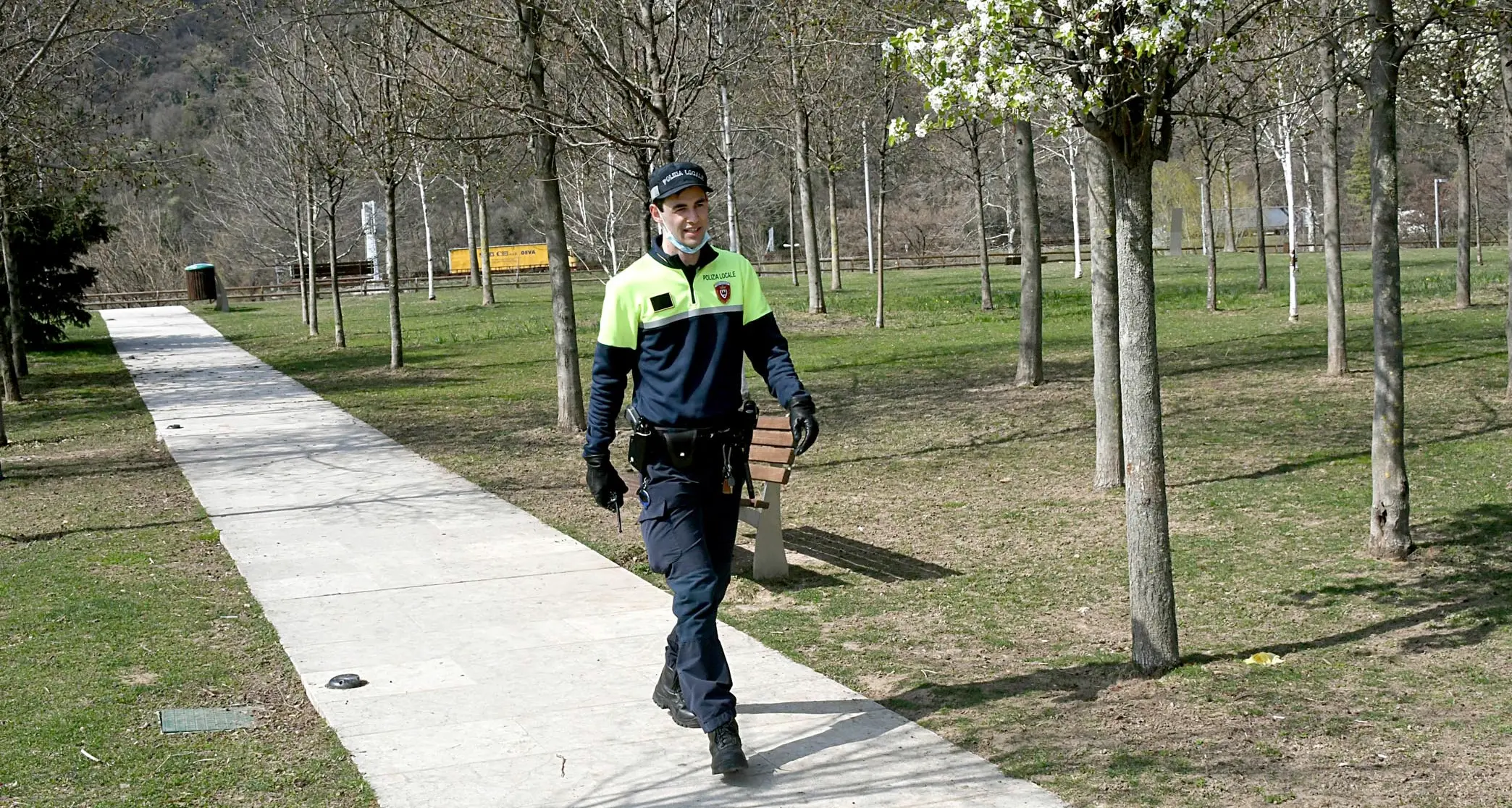 Virus: controlli nei parchi in città in tre giorni solo tre denunciati