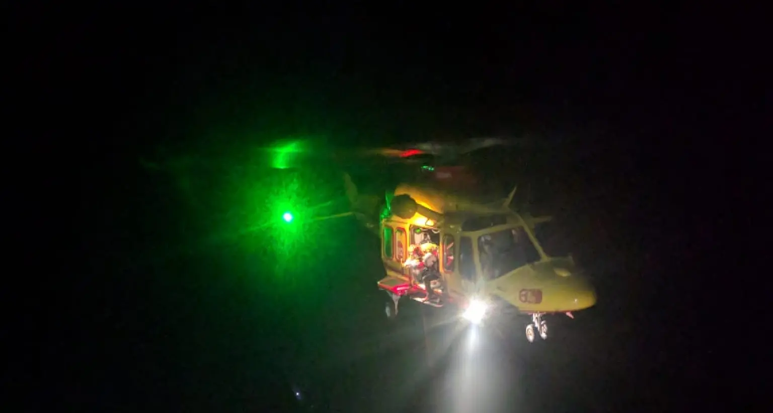 Intervento notturno sul Carega escursionista salvato sulla ferrata dei Pojesi