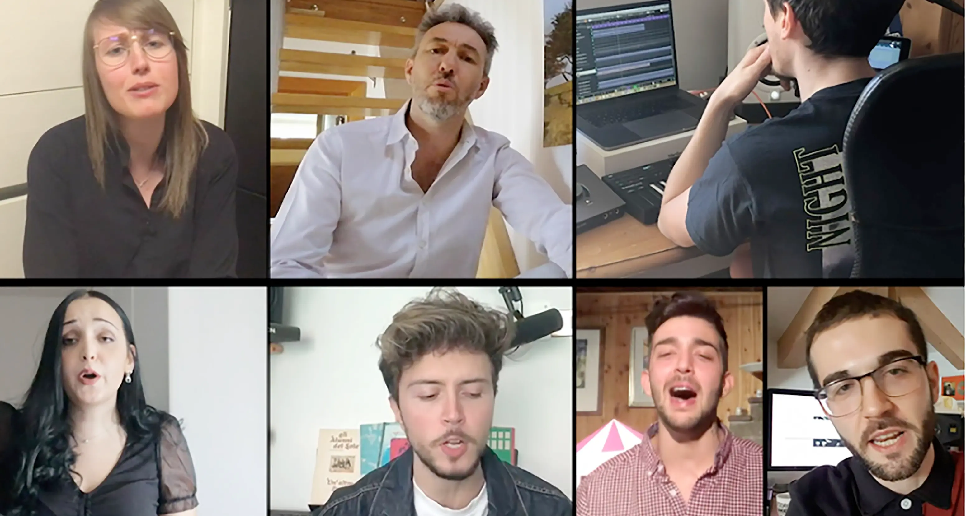 Per aiutare la casa di riposo sei artisti cantano insieme nel video della Lavis Connection