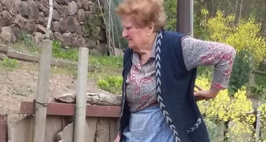Marina, ha novant'anni e in Val di Cembra è nell'orto: questo è il Trentino tenace