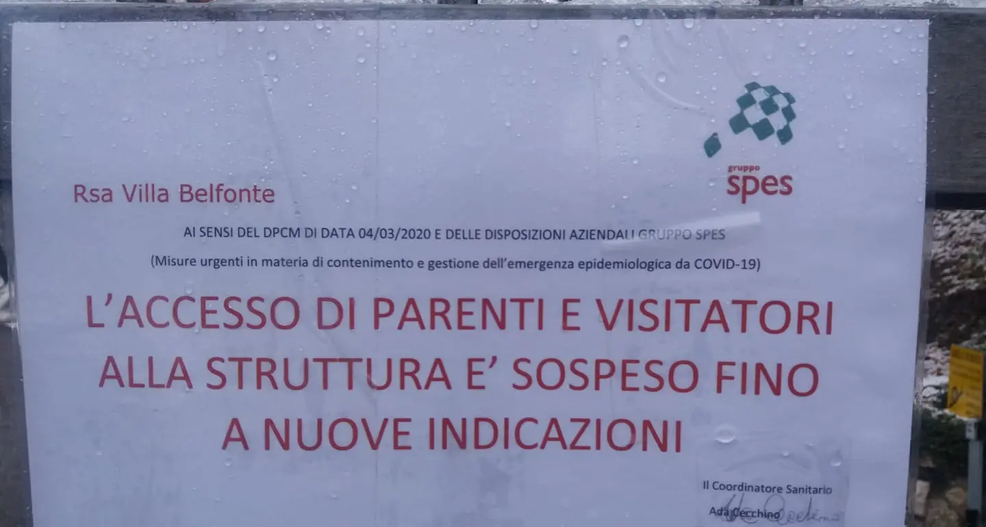 Case di riposo, visite vietate gli enti gestori si ribellano a Fugatti, e applicano il decreto nazionale