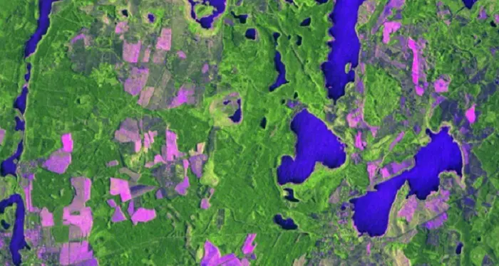 Cosmo-SkyMed, laghi e ghiacciai nelle prime foto del nuovo satellite