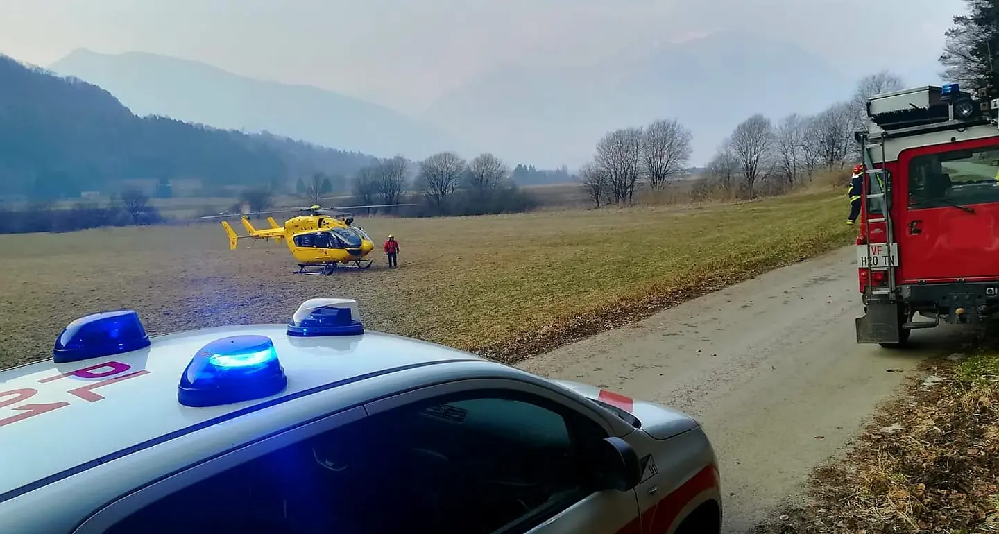Si rovescia con il quad, grave un uomo di 31 anni