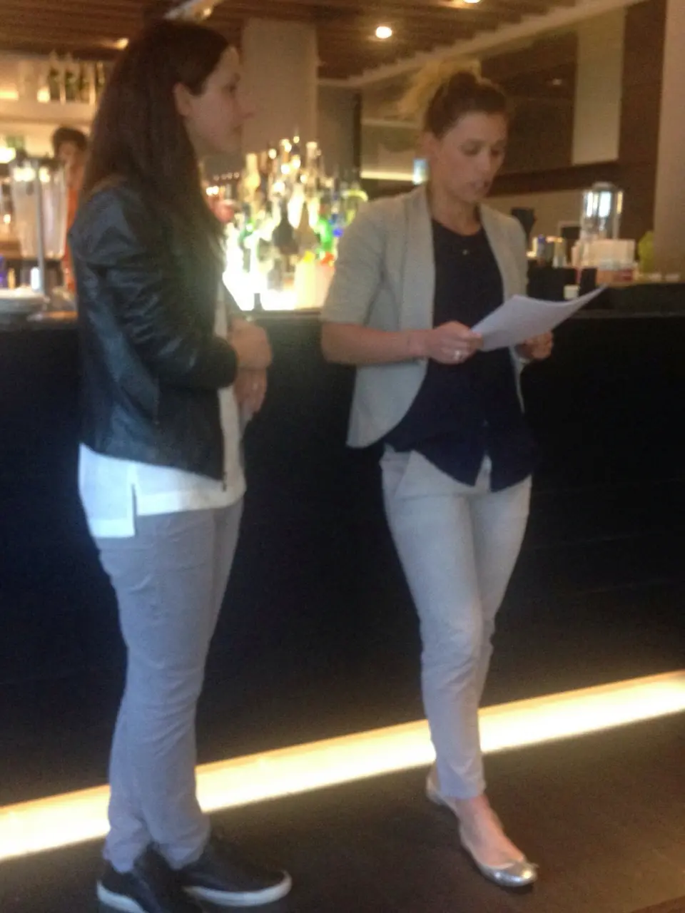 Elisabetta Bozzarelli e Francesca Dallapè