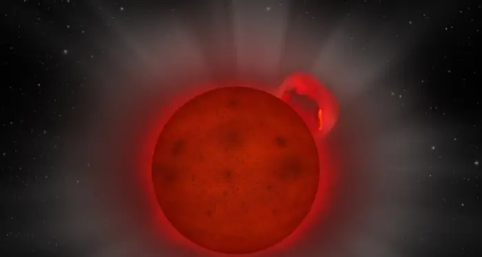 Il lampo di una stella remota visto dagli scienziati italiani con il telescopio europeo
