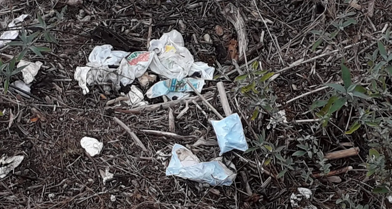 Una discarica di rifiuti nel torrente Ala: ecco le foto e il VIDEO