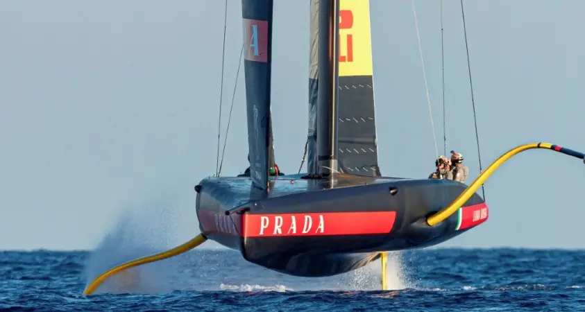 Due trentini su Luna Rossa per il sogno America's Cup