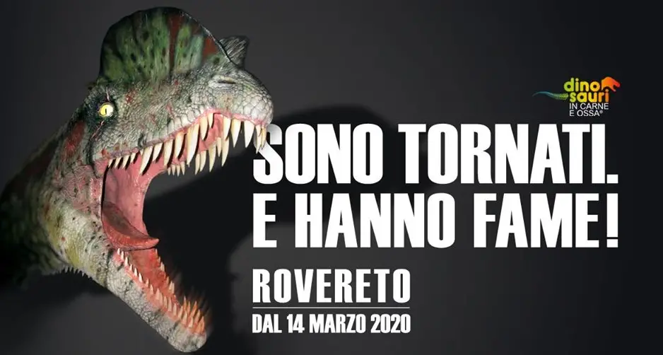Arrivano trenta dinosauri sono grandi, grossi e affamati in mostra all'ex Manifattura