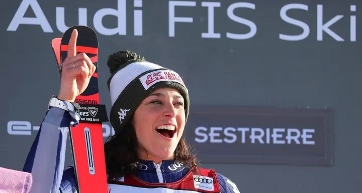 Sestriere: SuperFede vince lo slalom gigante terzo successo stagionale