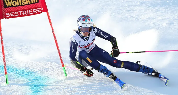 Sestriere: Bassino terza nel gigante parallelo Brignone giù dal podio