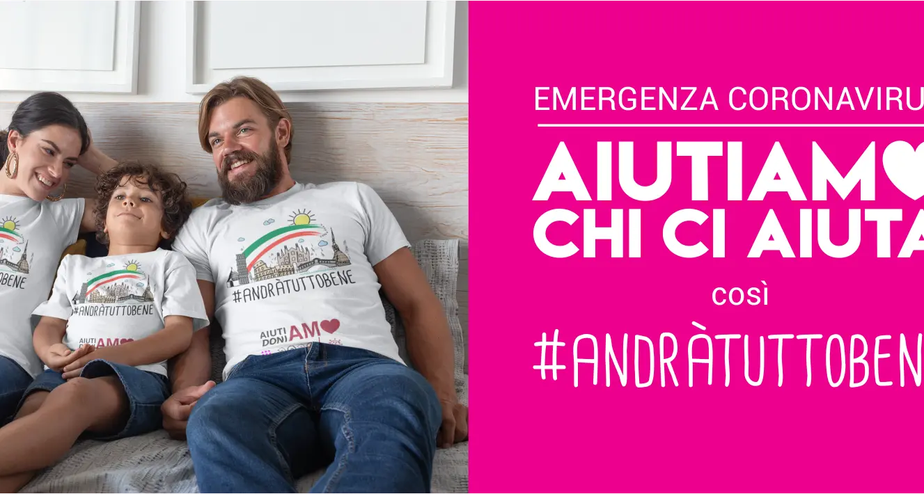 #Andràtuttobene: una T-shirt made in Trento per sostenere la Protezione Civile